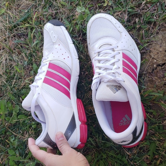 Adidas Womens Core 55 Fitness Training Sneakers Size 8.5 Lightweight Sporty - Picture 14 of 16